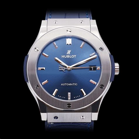 hublot blue titanium bracelet|Hublot strap replacement.